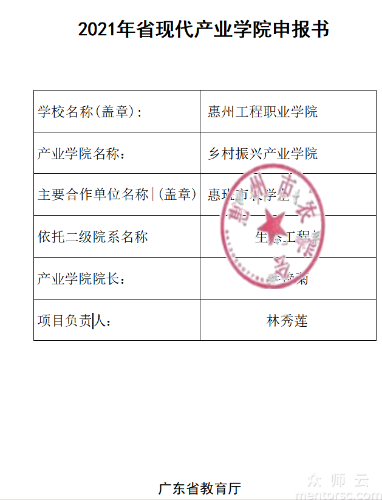 乡村振兴产业学院