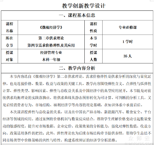 《微观经济学》-需求价格弹性及其应用
